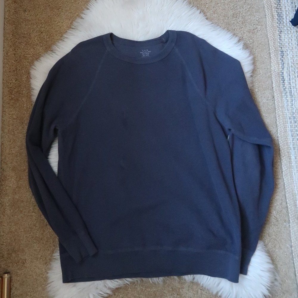 Save Khaki United Long Sleeve Crewneck Size Large - Picture 2 of 4